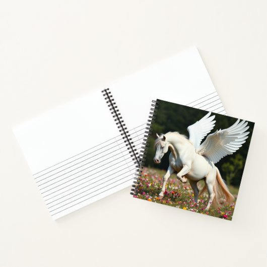 Pegasus Hardcover Notizblock (Innenseite)