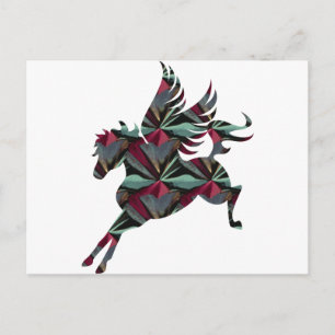 Pegasus Horse Postkarte