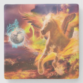 PEGASUS HORSE ZERSTÖRT DEN KRAKEN STEINUNTERSETZER (Vorderseite)