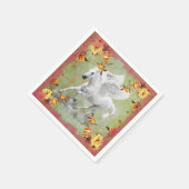 Pegasus II - Papier Napkins Serviette (Ecke)