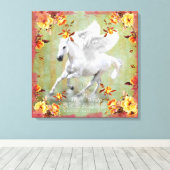 Pegasus II - Wrapped Canvas Leinwanddruck (Insitu (Holzboden))