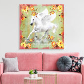 Pegasus II - Wrapped Canvas Leinwanddruck (Insitu (Wohnzimmer))