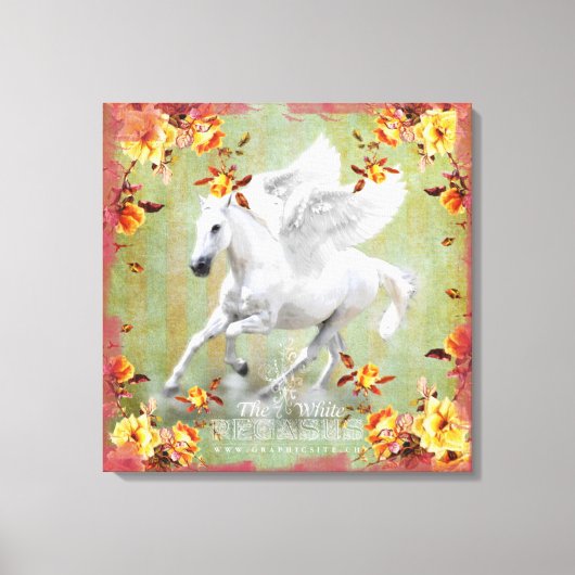 Pegasus II - Wrapped Canvas Leinwanddruck (Vorderseite)