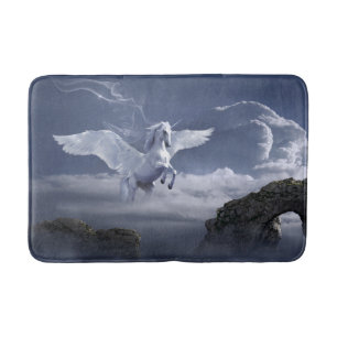 Pegasus im Flug Badematte
