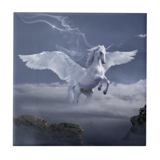 Pegasus im Flug Fliese (Vorderseite)