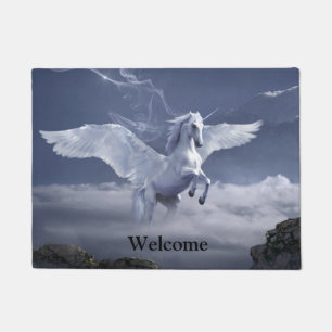 Pegasus im Flug Fußmatte