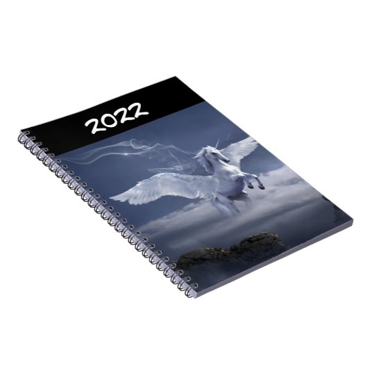 Pegasus im Flug Notizblock (Rechte Seite)