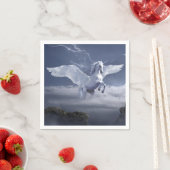 Pegasus im Flug Serviette (Beispiel)