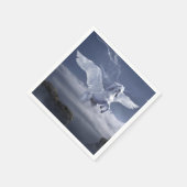 Pegasus im Flug Serviette (Ecke)