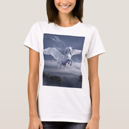 Pegasus im Flug T-Shirt (Vorderseite)