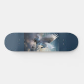 Pegasus in den Wolken Skateboard (Horizontal)