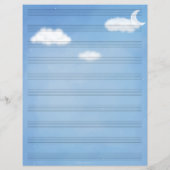 Pegasus in Manuskriptepapier der Sternennacht (Rückseite)