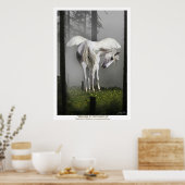 "PEGASUS IN SUNLIGHT" Art Poster (Küche)