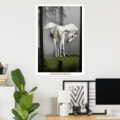 "PEGASUS IN SUNLIGHT" Art Poster (Heimbüro)