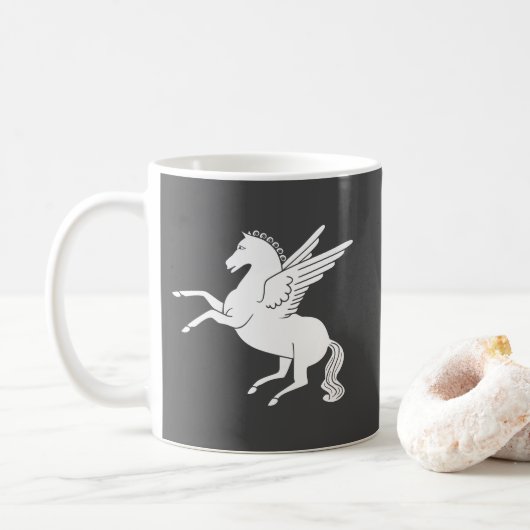 Pegasus Kaffeetasse (Mit Donut)