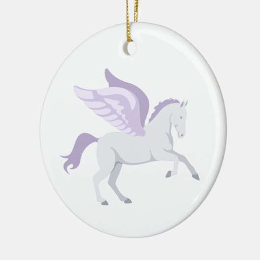 Pegasus Keramik Ornament (Links)