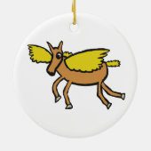 Pegasus Keramik Ornament (Hinten)