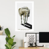 "PEGASUS KIND" Buchkunst-Poster Poster (Heimbüro)