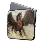 Pegasus-Kissenkissen Laptopschutzhülle (Vorderseite Links)