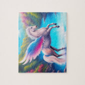 Pegasus & Lake Jigsaw Puzzle (Vertikal)