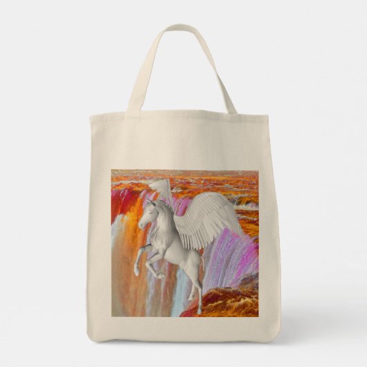 Pegasus Large Tote Bag Tragetasche (Rückseite)