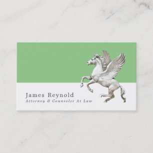 Pegasus, Legal Beruflich Business Card Visitenkarte