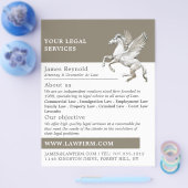 Pegasus, Legal Services Flyer (Einzeln)