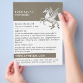Pegasus, Legal Services Flyer (Hand)