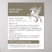 Pegasus, Legal Services Poster (Vorne)