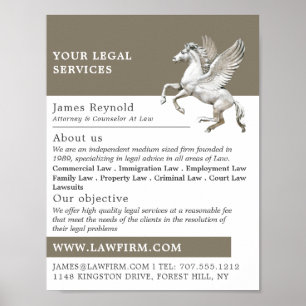 Pegasus, Legal Services Poster