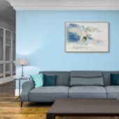 Pegasus Leinwanddruck