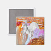 Pegasus Magnet (Vorderseite/Rückseite)