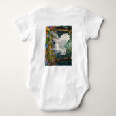 Pegasus Mare im Springtime Baby Strampler (Rückseite)