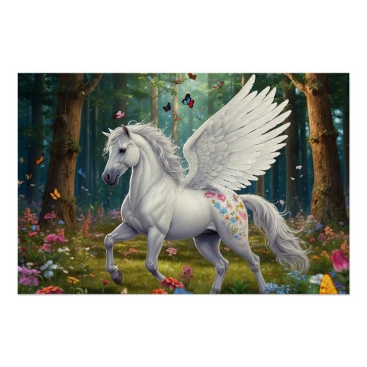 Pegasus Mare im Springtime Poster (Vorderseite)