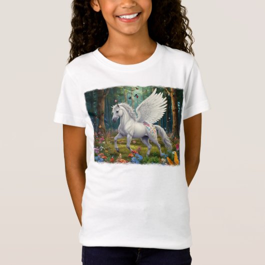 Pegasus Mare im Springtime T-Shirt (Vorderseite)