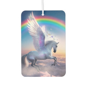 Pegasus mit Regenbogen Autolufterfrischer