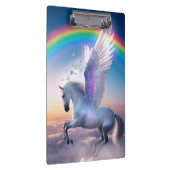 Pegasus mit Regenbogen Klemmbrett (Rechts)