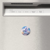 Pegasus mit Regenbogen Magnet (In Situ (Geschirrspüler))