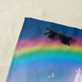 Pegasus mit Regenbogen Strandtuch (Beispiel)