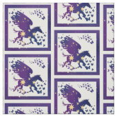 Pegasus mit Schmetterlingen zwei Stoff (Muster)