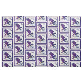 Pegasus mit Schmetterlingen zwei Stoff (Fat Quarter (45,7 x 55,9 cm))