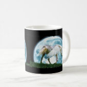Pegasus & Moon Fantasy Art Drinks Tasse (VorderseiteRechts)