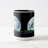 Pegasus & Moon Fantasy Art Drinks Tasse (Mittel)