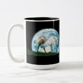 Pegasus & Moon Fantasy Art Drinks Tasse (Links)