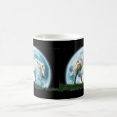 Pegasus & Moon Fantasy Art Drinks Tasse (Mittel)