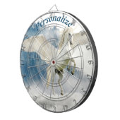 Pegasus Mythical Unicorn Flying Horse Dartscheibe (Vorderseite rechts)