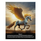 Pegasus Mythology Poster (Vorderseite)
