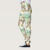 Pegasus-Mythomorphose mit Medusa und Chimära Leggings (Links)