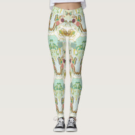 Pegasus-Mythomorphose mit Medusa und Chimära Leggings