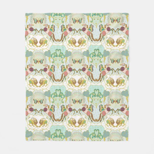 Pegasus Mythomorphosis With Medusa and Chimera Fleecedecke (Vorderseite)